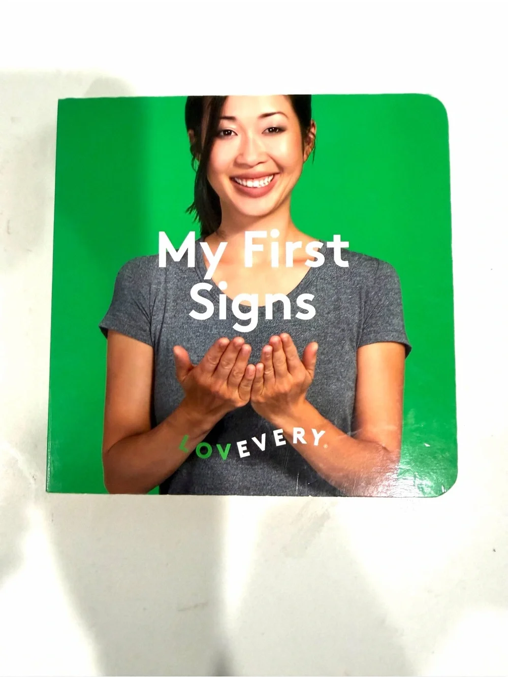Lovevery My First Signs Board Book Sign Language Illustrated Under 2
